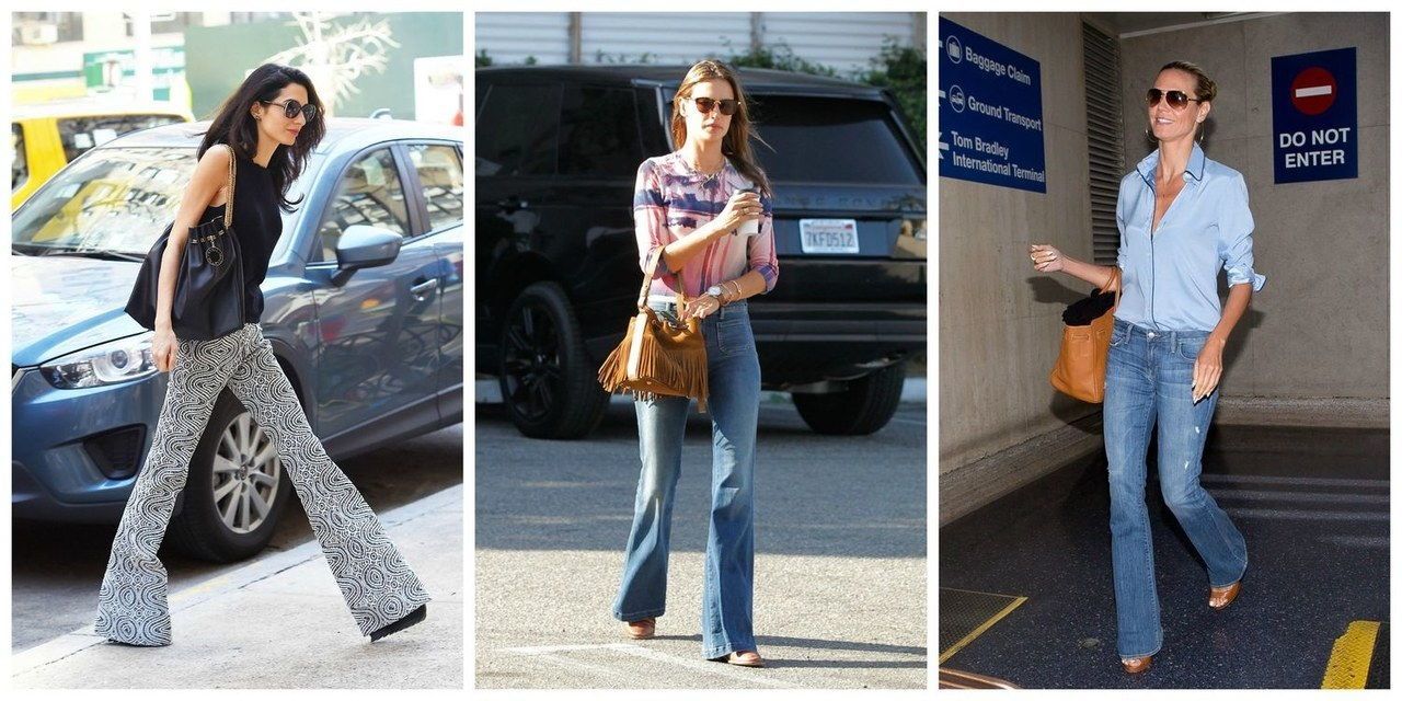 shoes that go with flare jeans