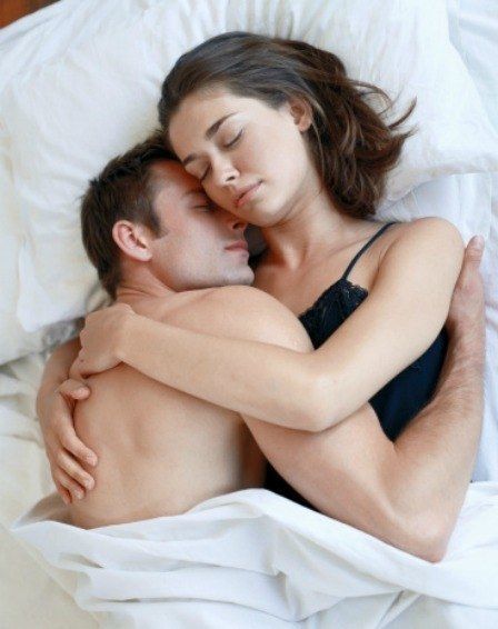 0120 couple in bed snuggle sm