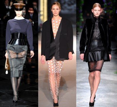 0310 fall 2011 fashion trends paris fashion week sheer skirts