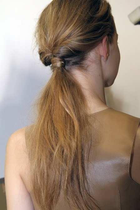 1004 ponytail idea carven spring 2012 bd