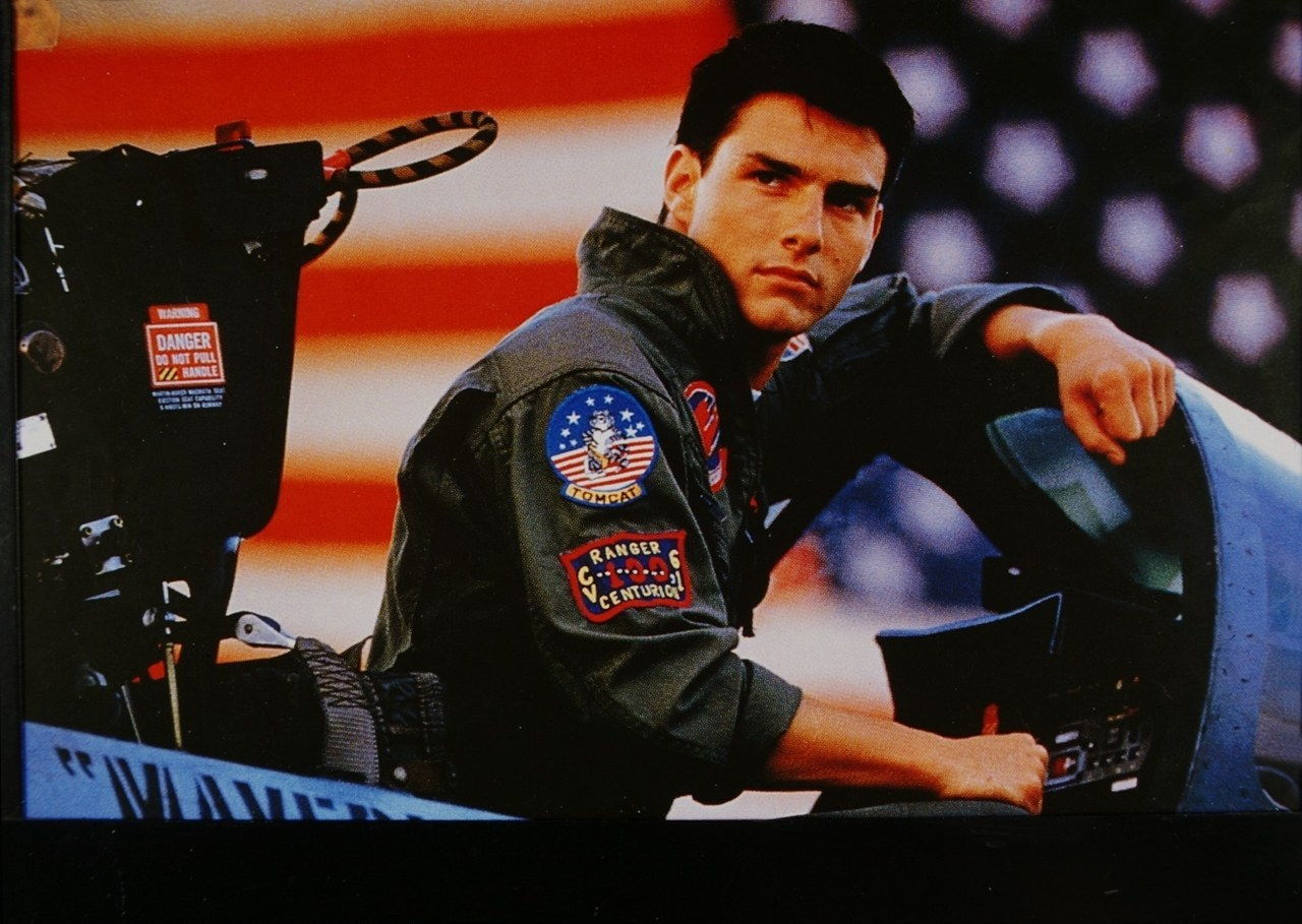 (ALEMANIA OUT) Tom Cruise, Schauspieler, USA, - als Pete Mitchell im Film `Top Gun'; R: Tony Scott, - USA 1985 (Photo by R?hnert/ullstein bild via Getty Images)