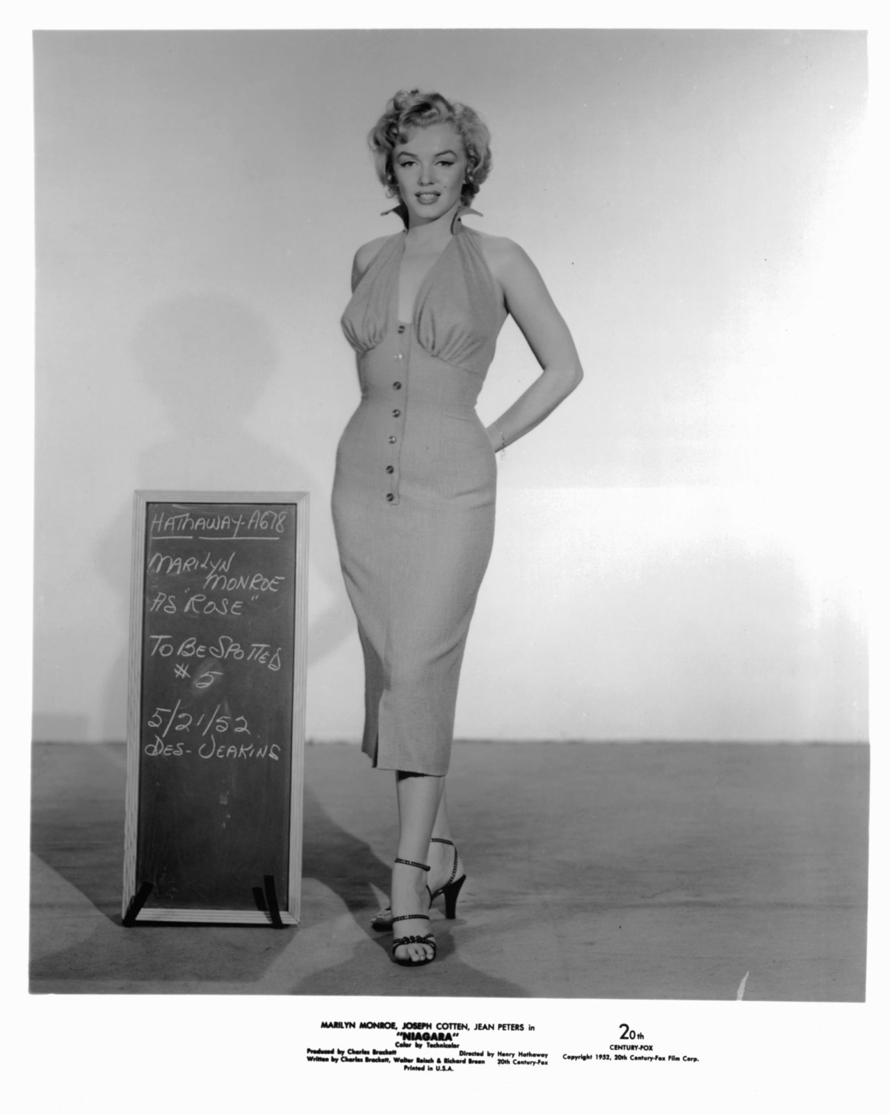 玛丽莲 monroe 1952
