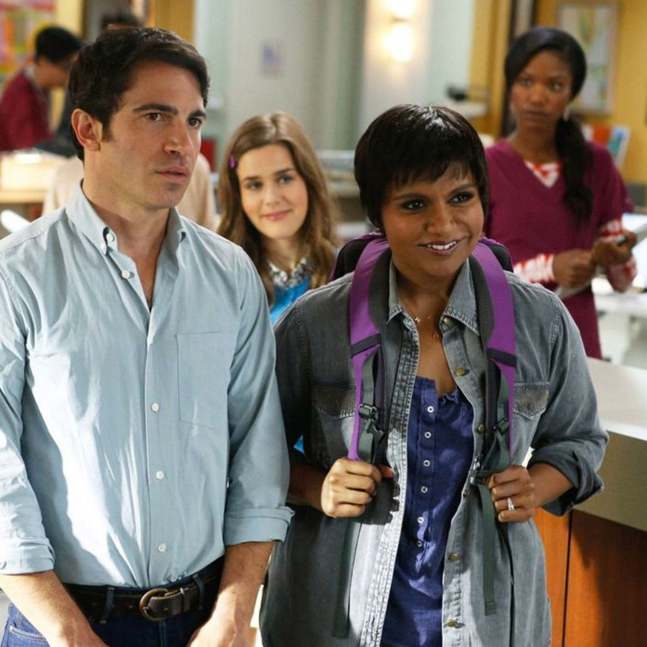 mind kaling short haircut the mindy project