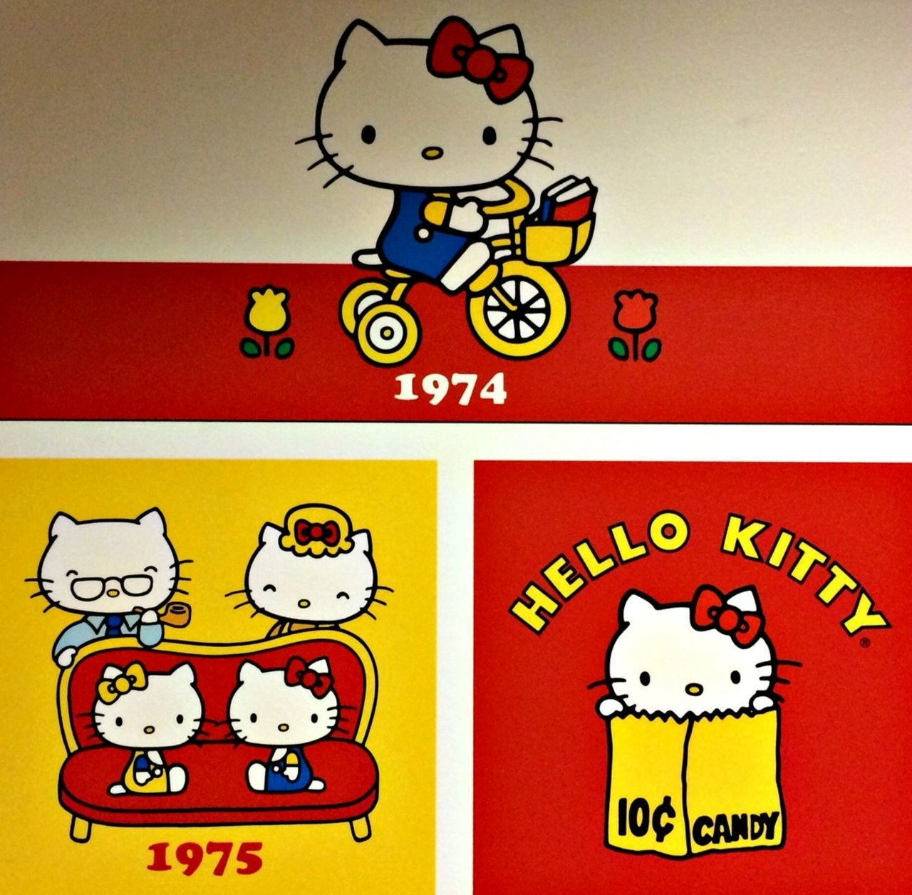 Hallo kitty 1974 75