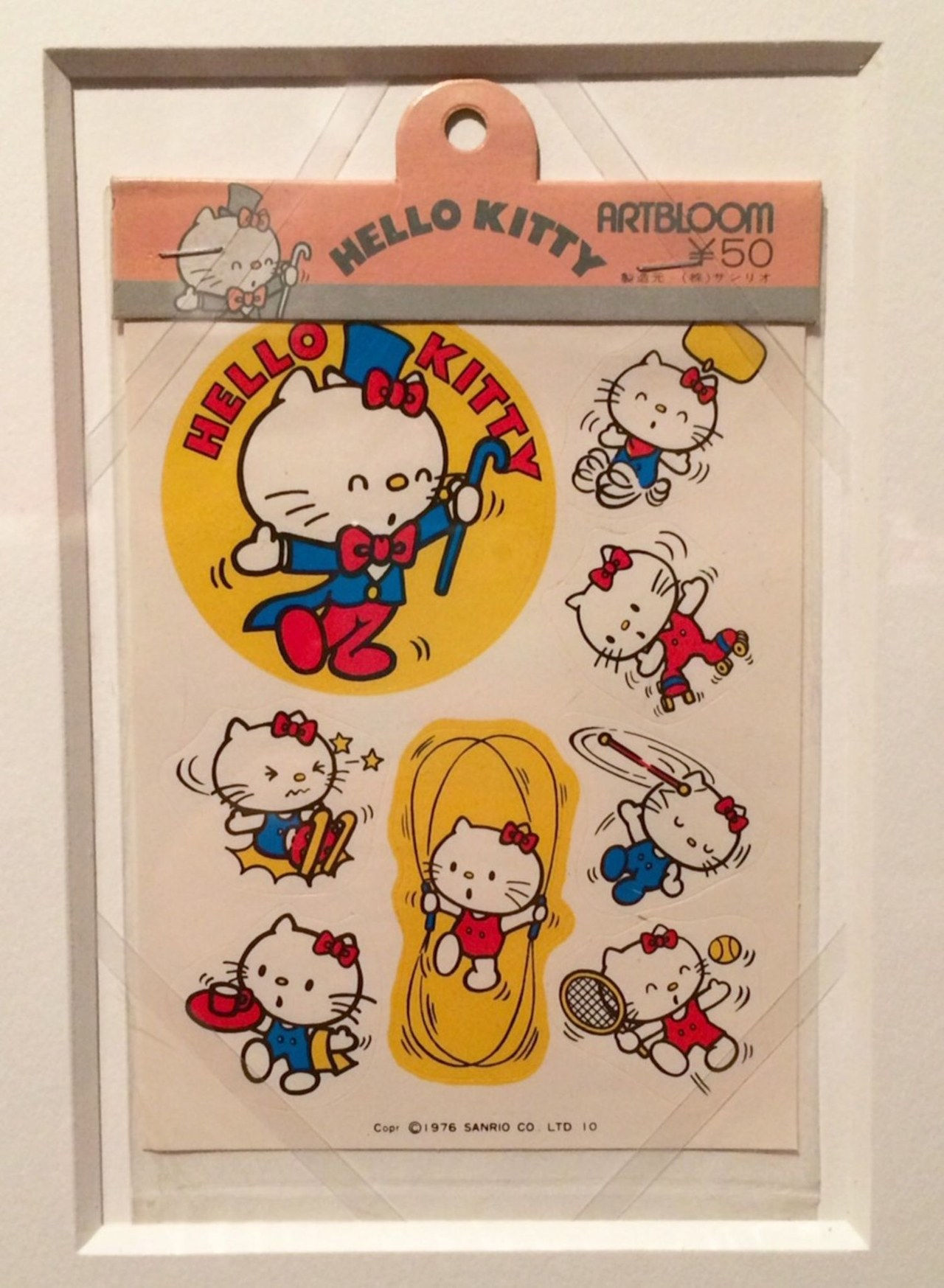 Hallo kitty vintage stickers
