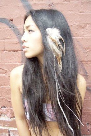 0824 feather hair accessory 1 bd