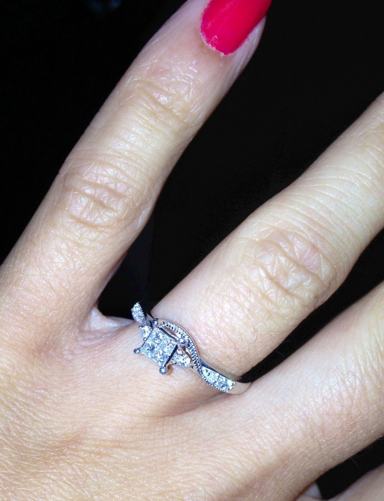 1 real girl diamond engagement rings 1120