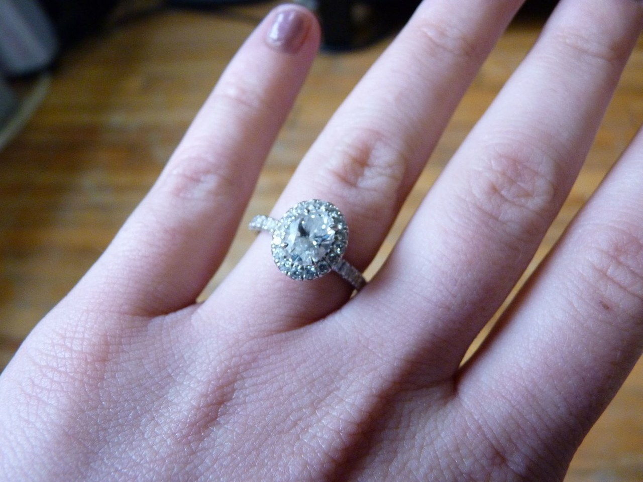 4 real girl diamond engagement rings 1107