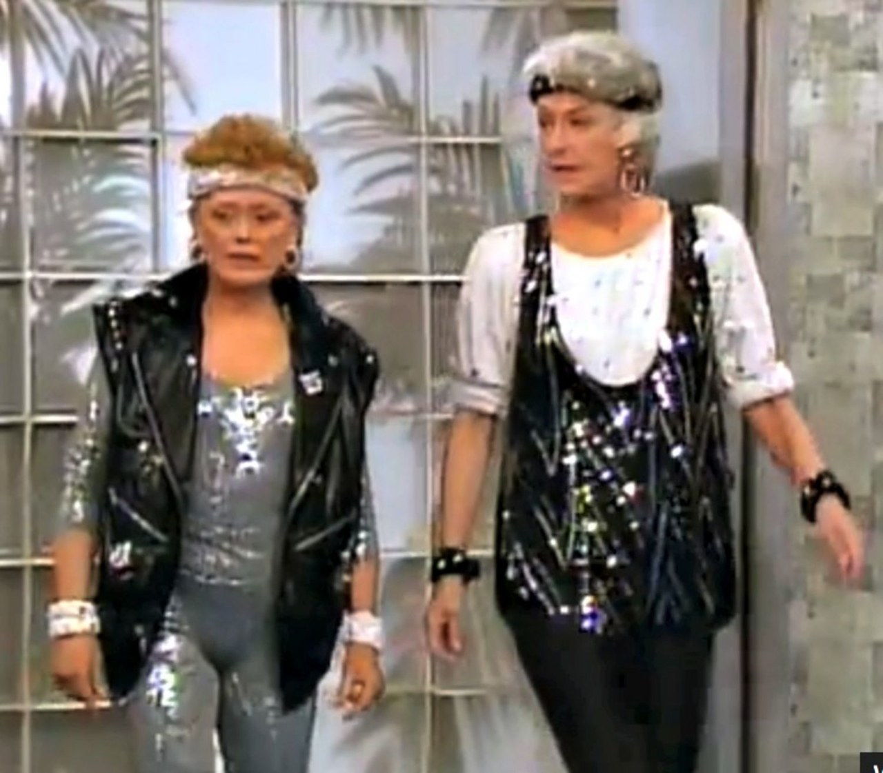 Blanche dorothy workout class the golden girls