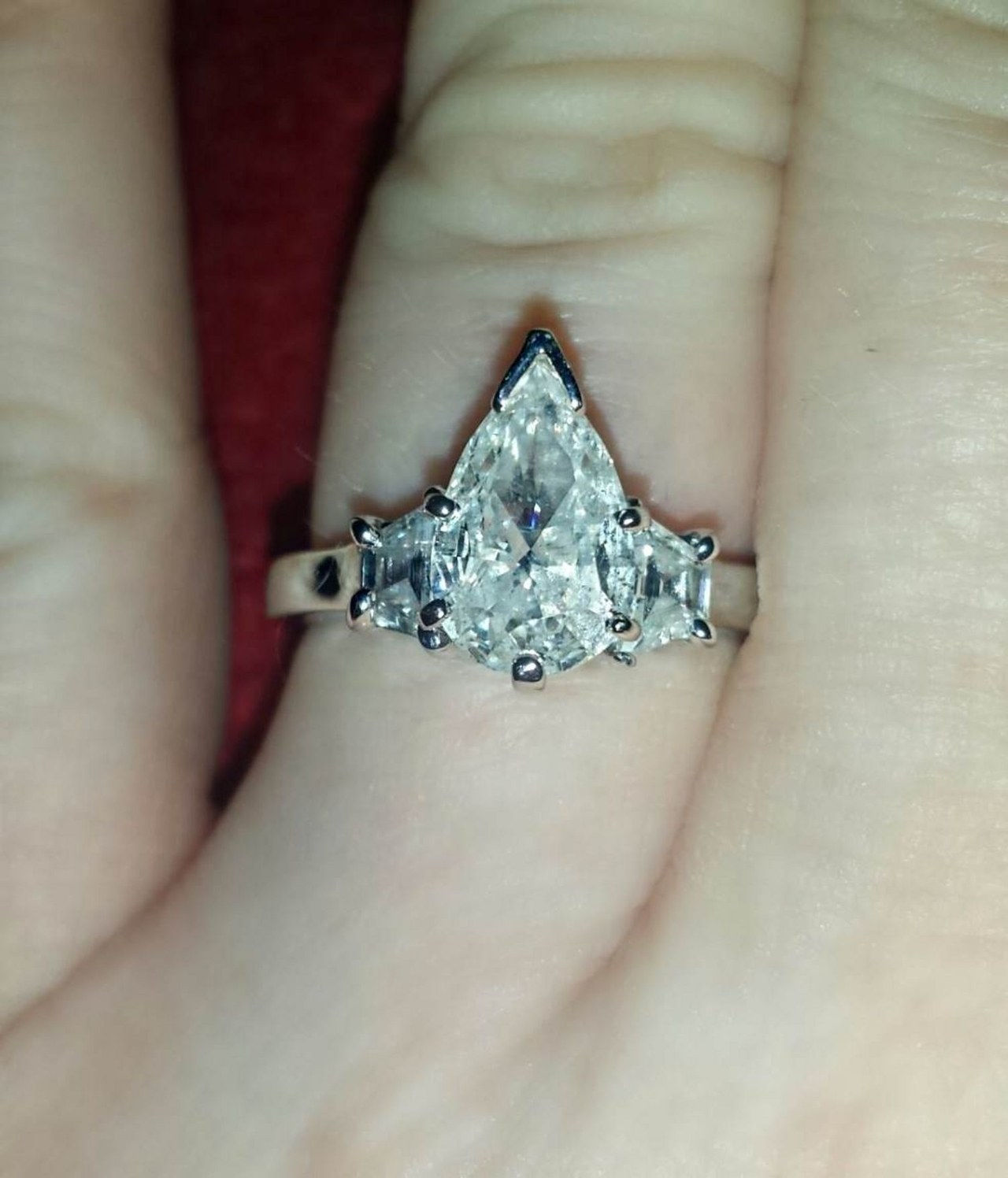 3 real girl diamond engagement rings 0825