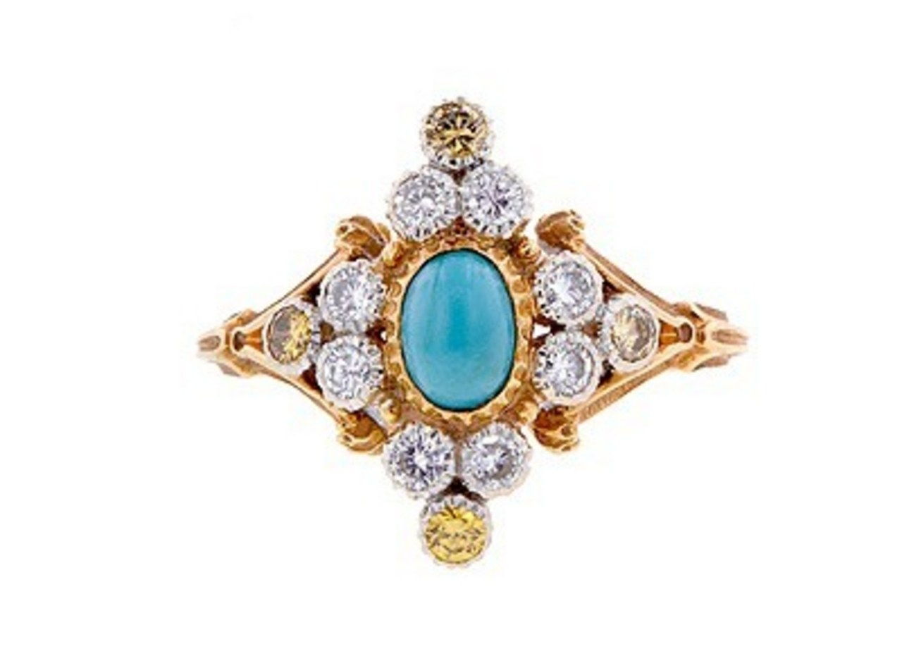 1 december engagement rings turquoise diamond 1204
