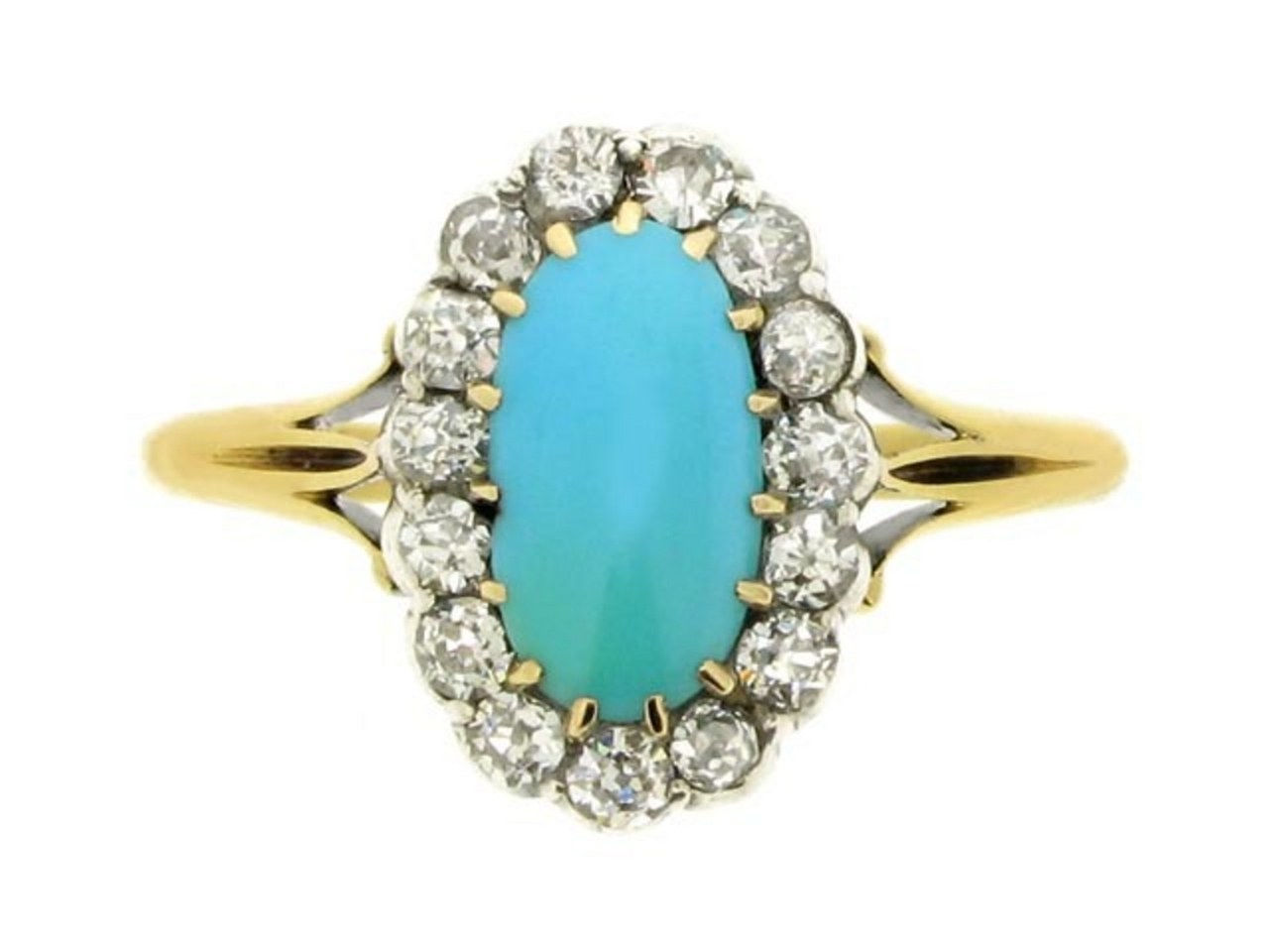 2 december engagement rings turquoise diamond 1204