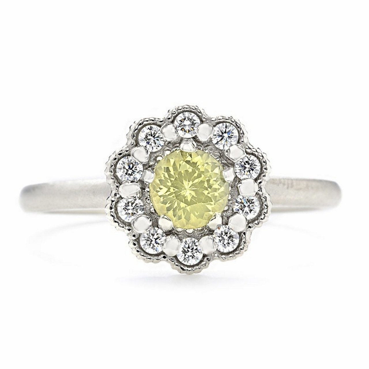五 yelllow diamond engagement rings that look like kelly clarkson engagement ring 1216
