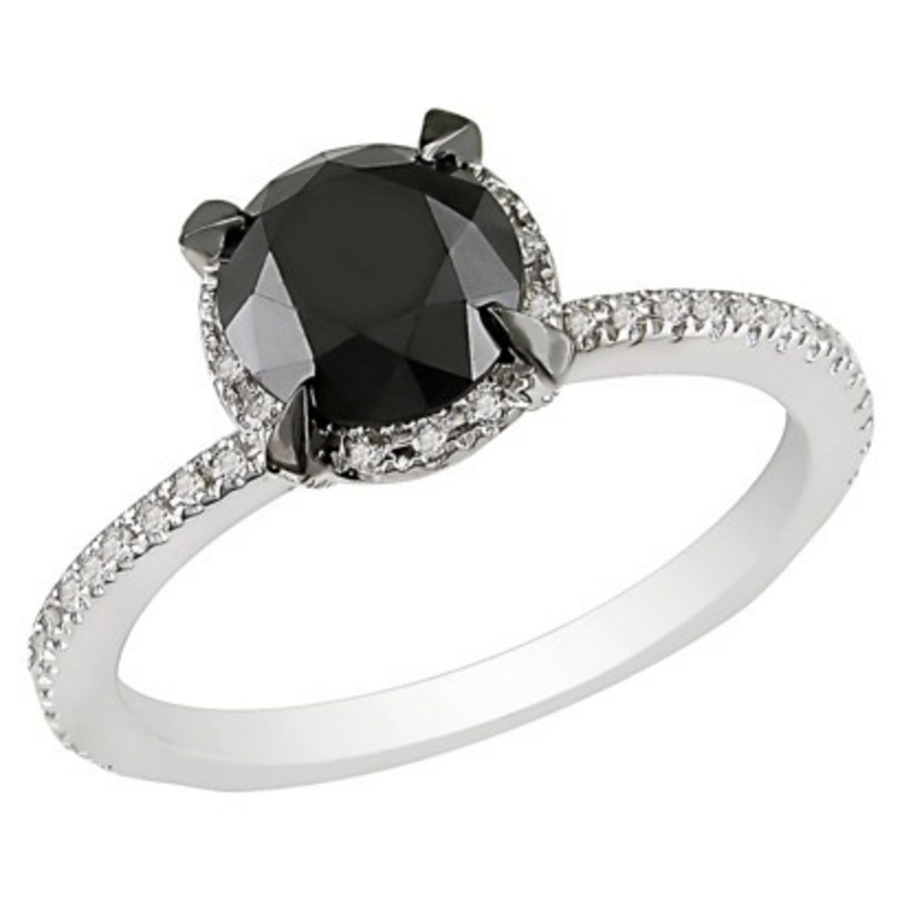 4 engagement rings inspired by kat von d black diamond skull 1218