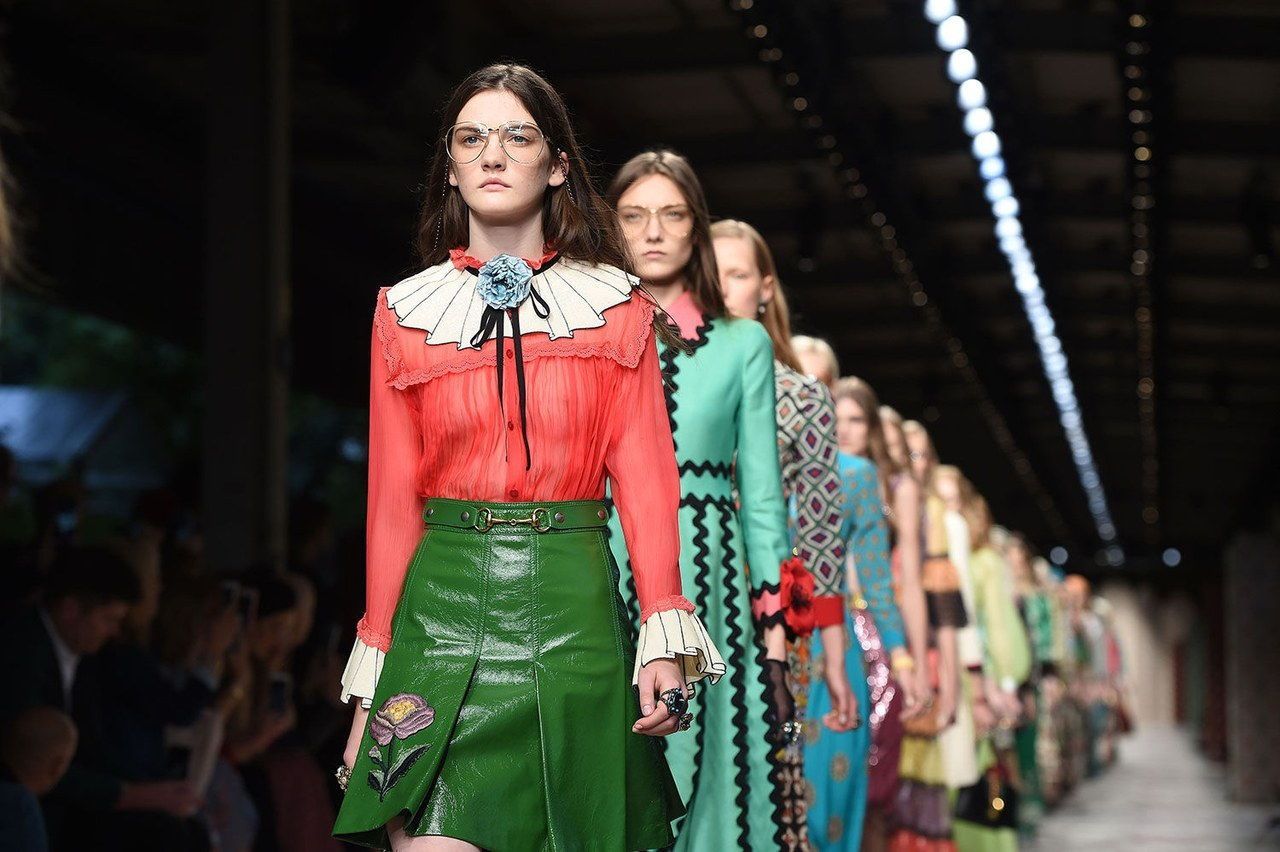 gucci spring 2016 runway finale picture