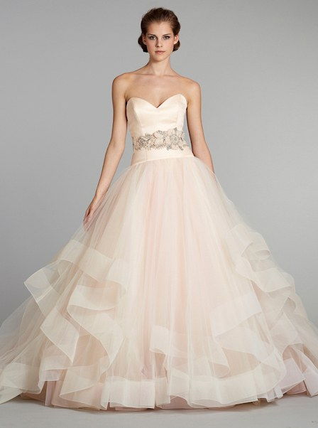 1024 lazaro pink wedding dresses spring 2013 we
