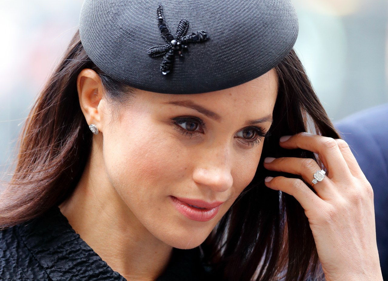 princ Harry And Meghan Markle Attend Anzac Day Services