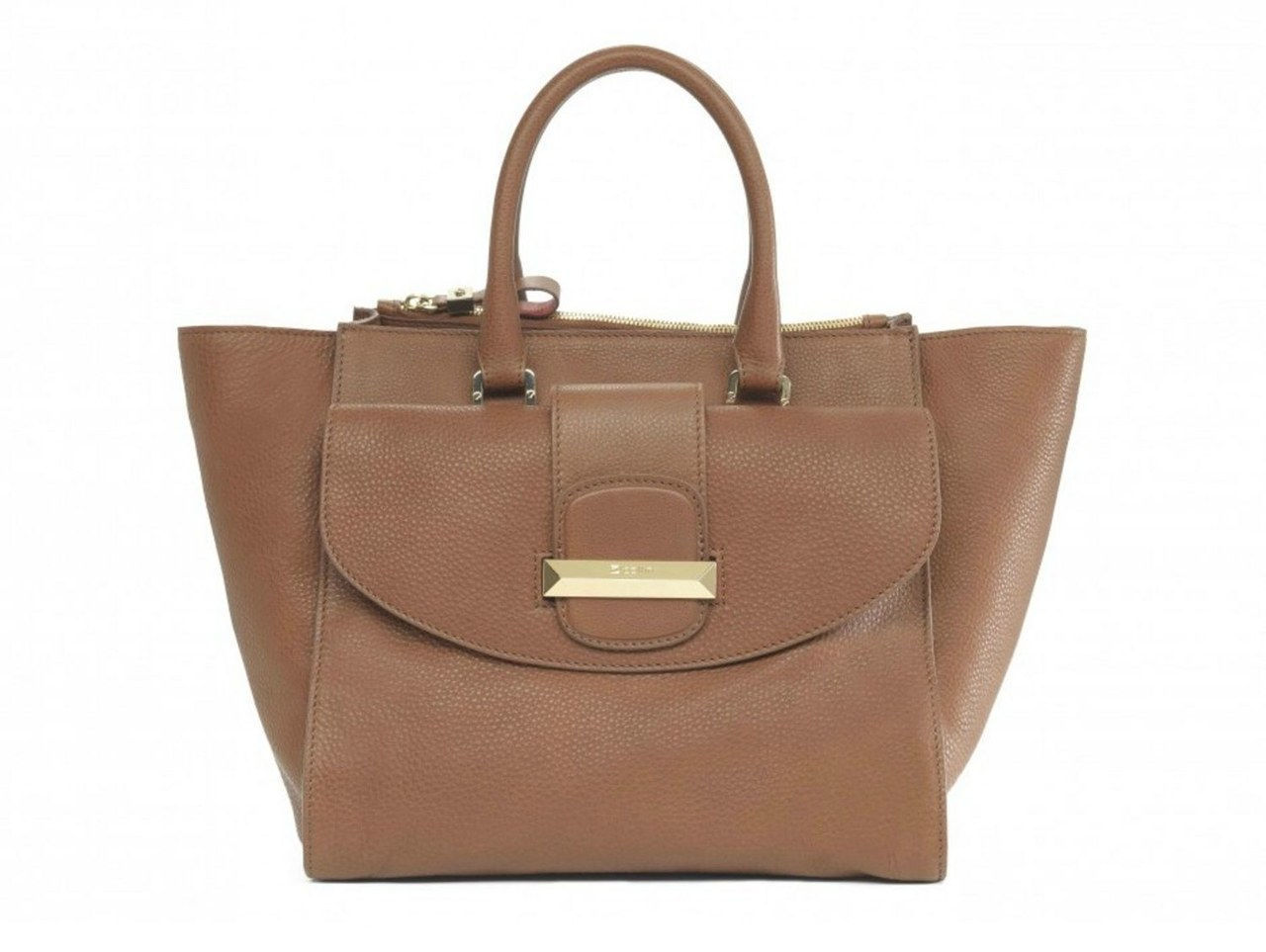 amal clooney alamuddin leather tote brown