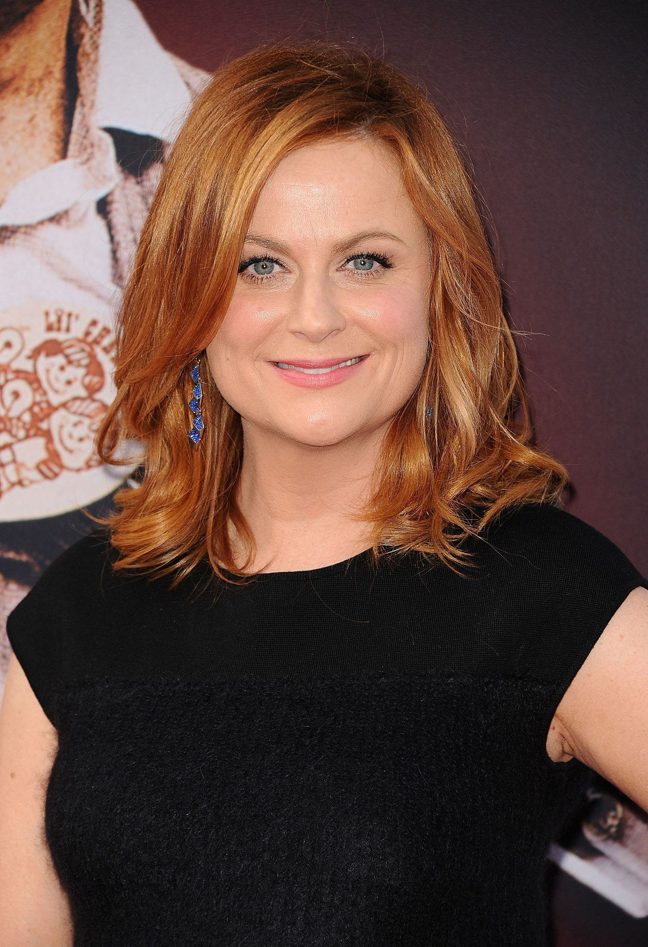 Amy poehler bright red hair color