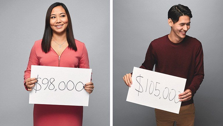 Nurul is a data analyst at a financial company and has more education, experience, and tenure than Julian, a data analyst at a social media firm. So is she paid more? Nope.