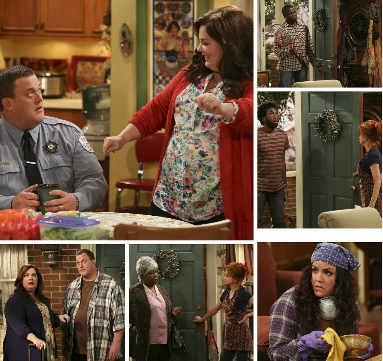 Mike and molly collage