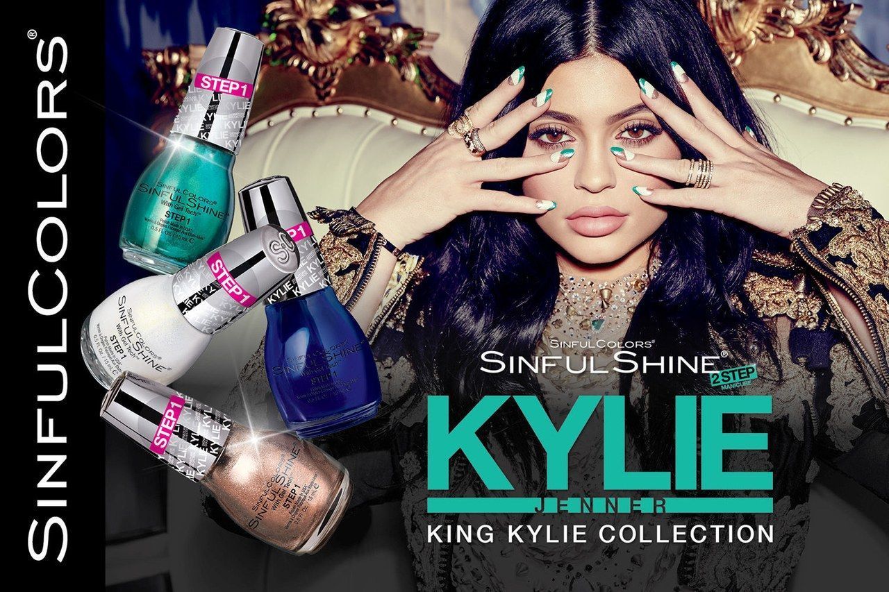 kylie jenner sinful colors nail polish