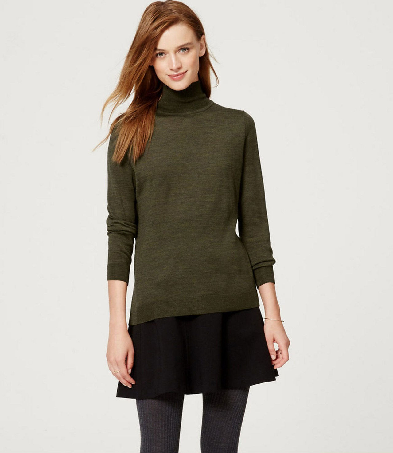 loft turtleneck outfit rory gilmore