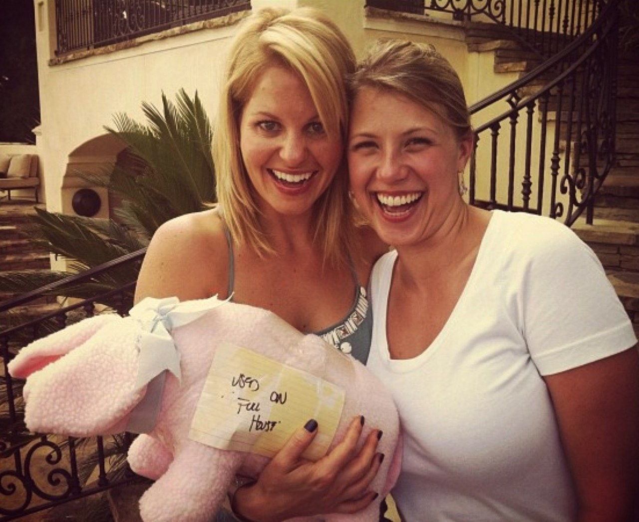 Candace cameron jodie sweetin full house pig now