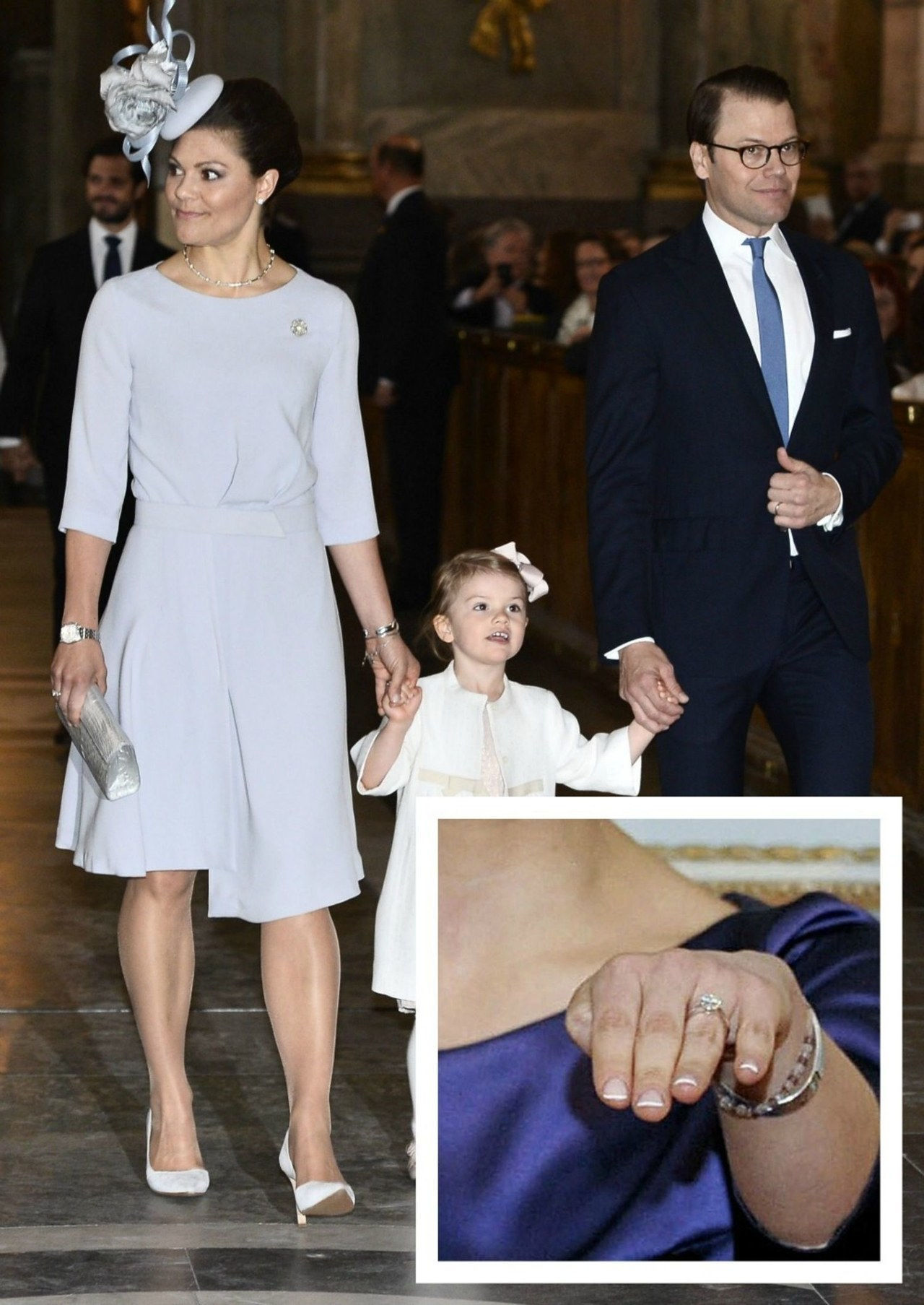 Fejre det svenske kongelige bryllup med 3 prinsesser 'forlovelsesringe