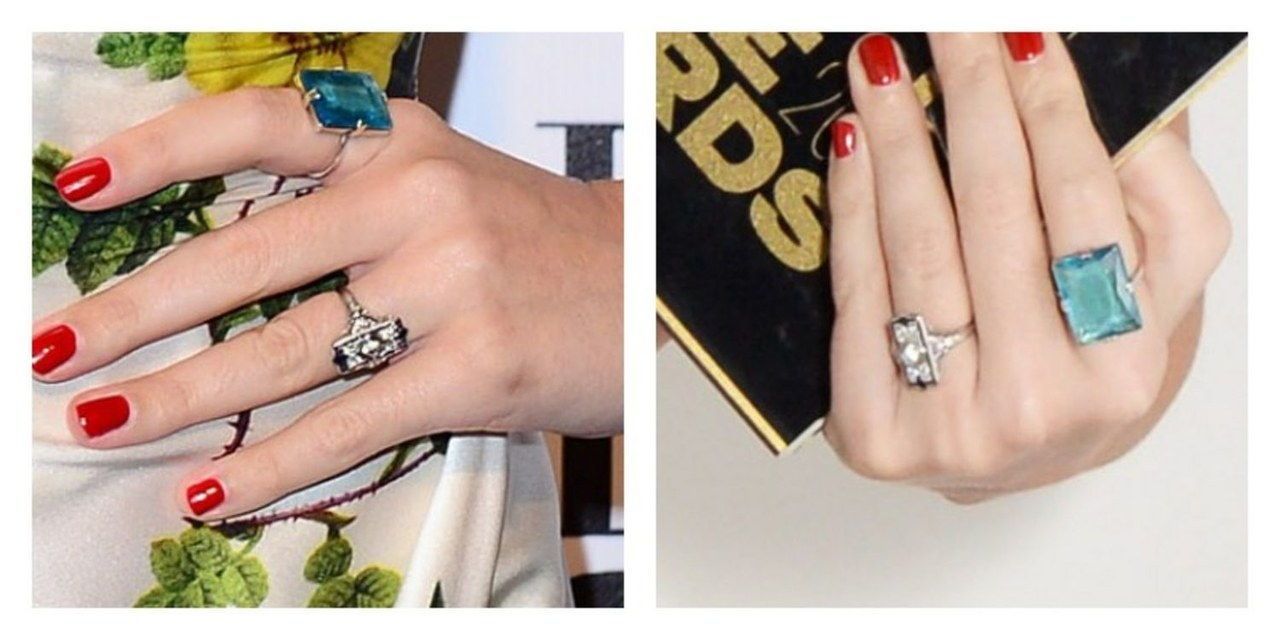 2 katy perry john mayer engaged engagement ring picture