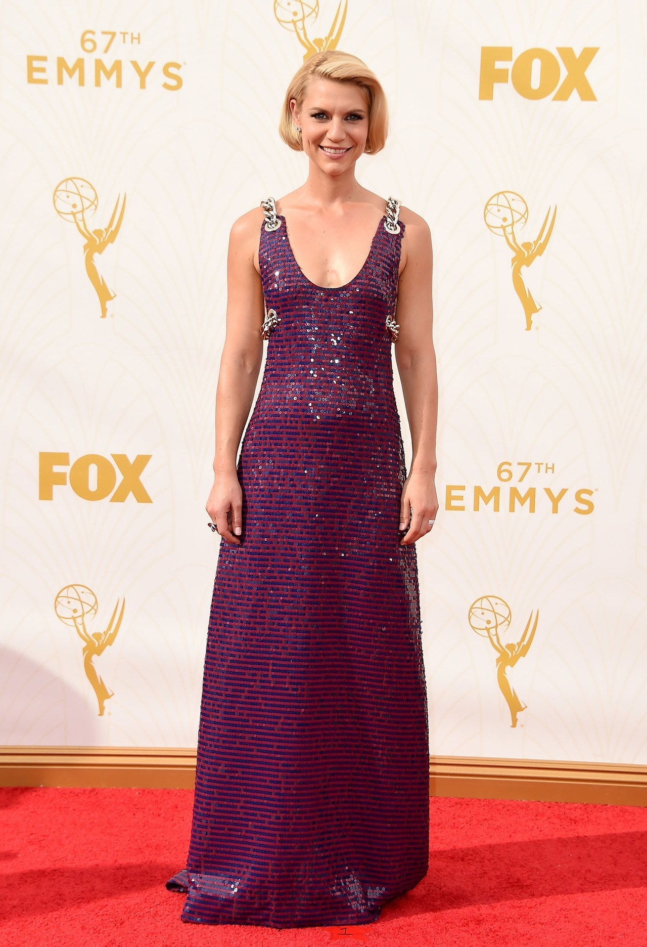 2015 emmys red carpet best dressed claire danes