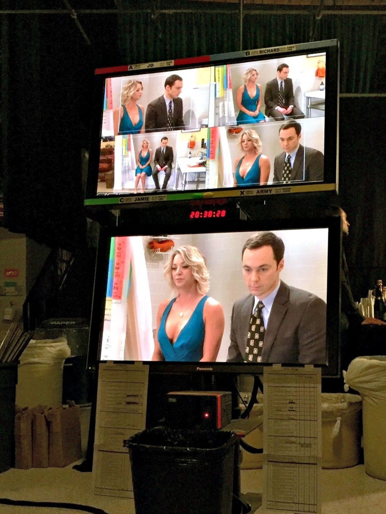 groß bang theory behind the scenes
