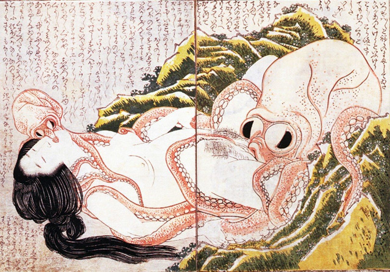 Hokusai The Dream of the Fisherman's Wife