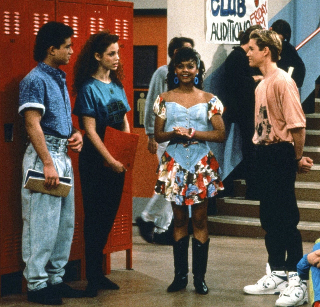 lisa turtle saved by the bell denim dress