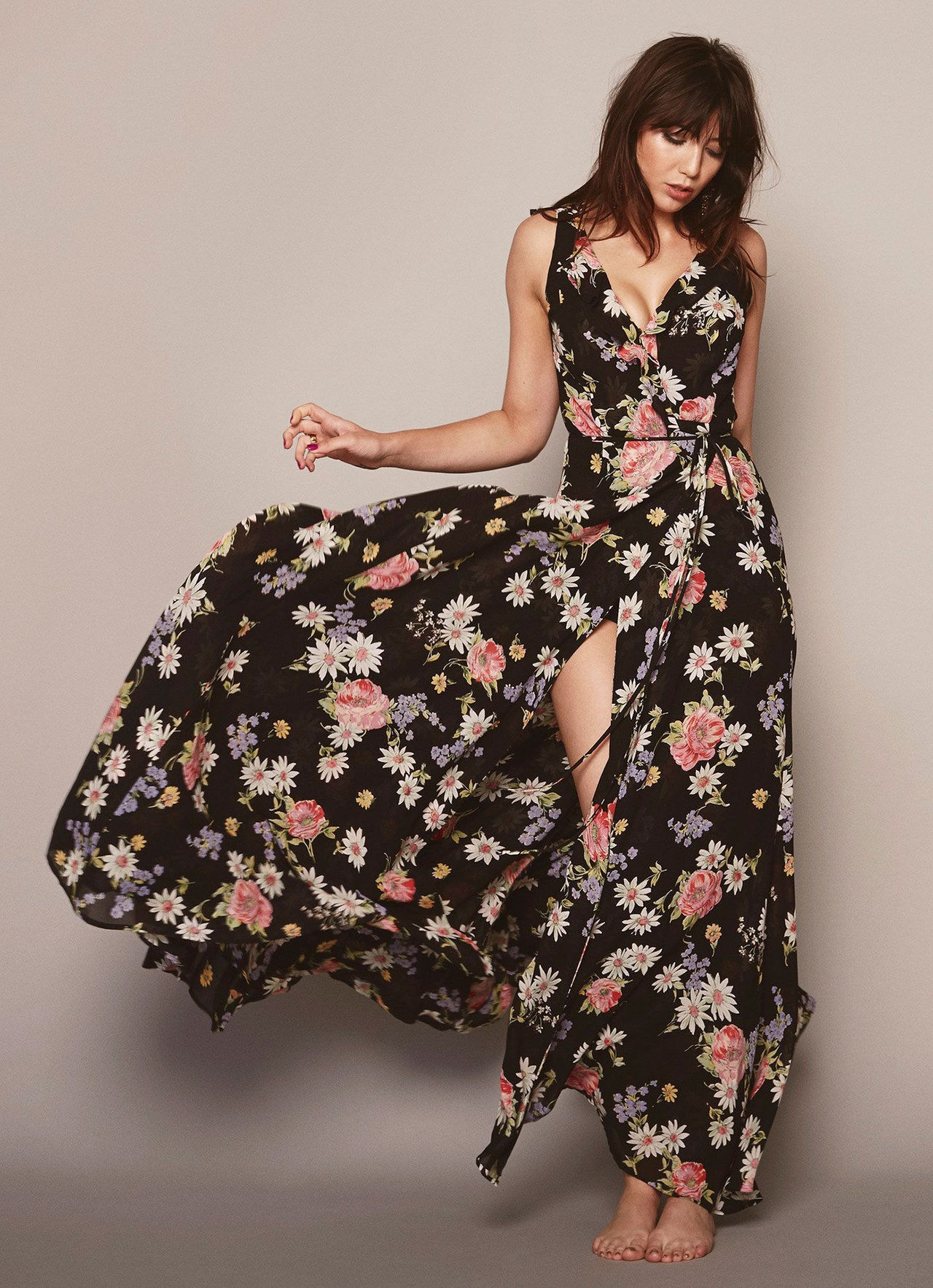 reforma big bust collection maxi dress