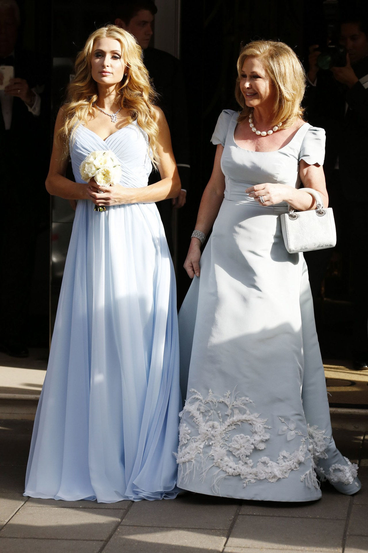2 nicky hilton wedding pictures 0710 getty