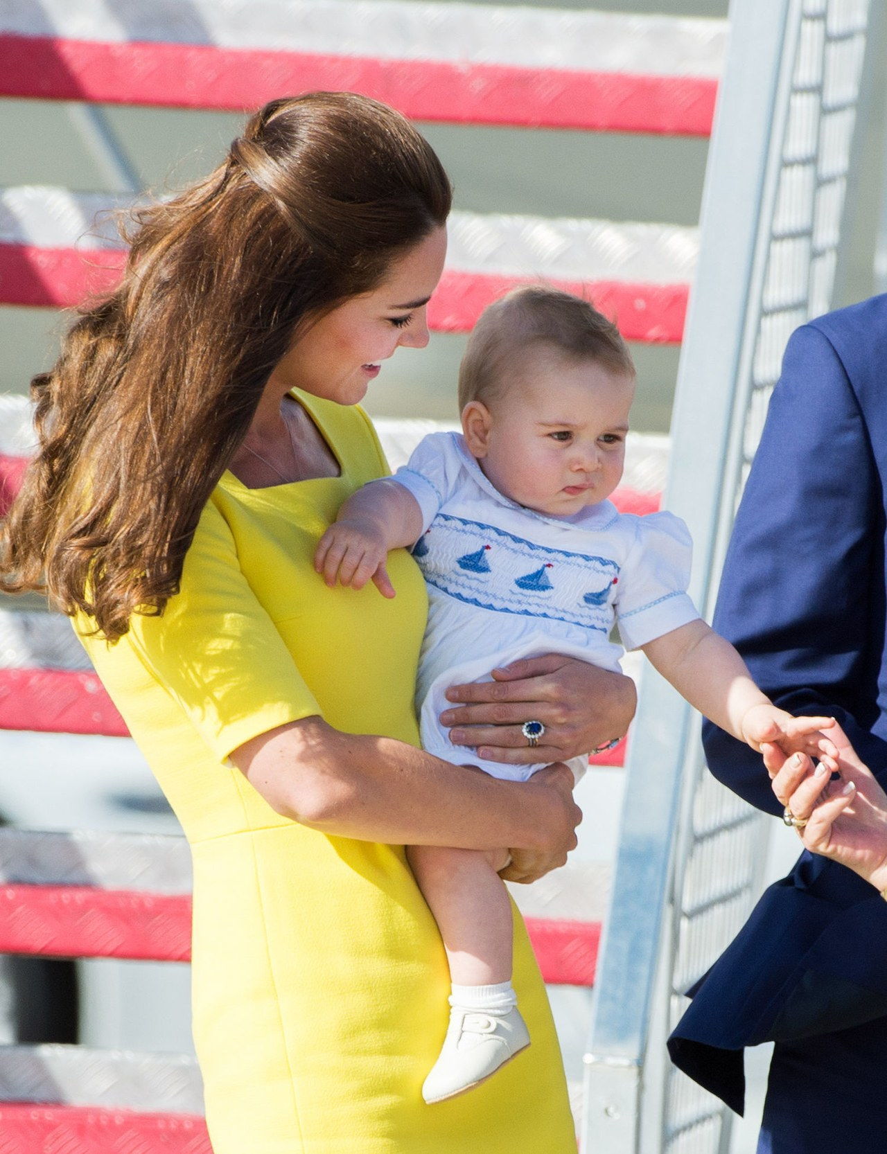 prince george embroidered sailboats outfit