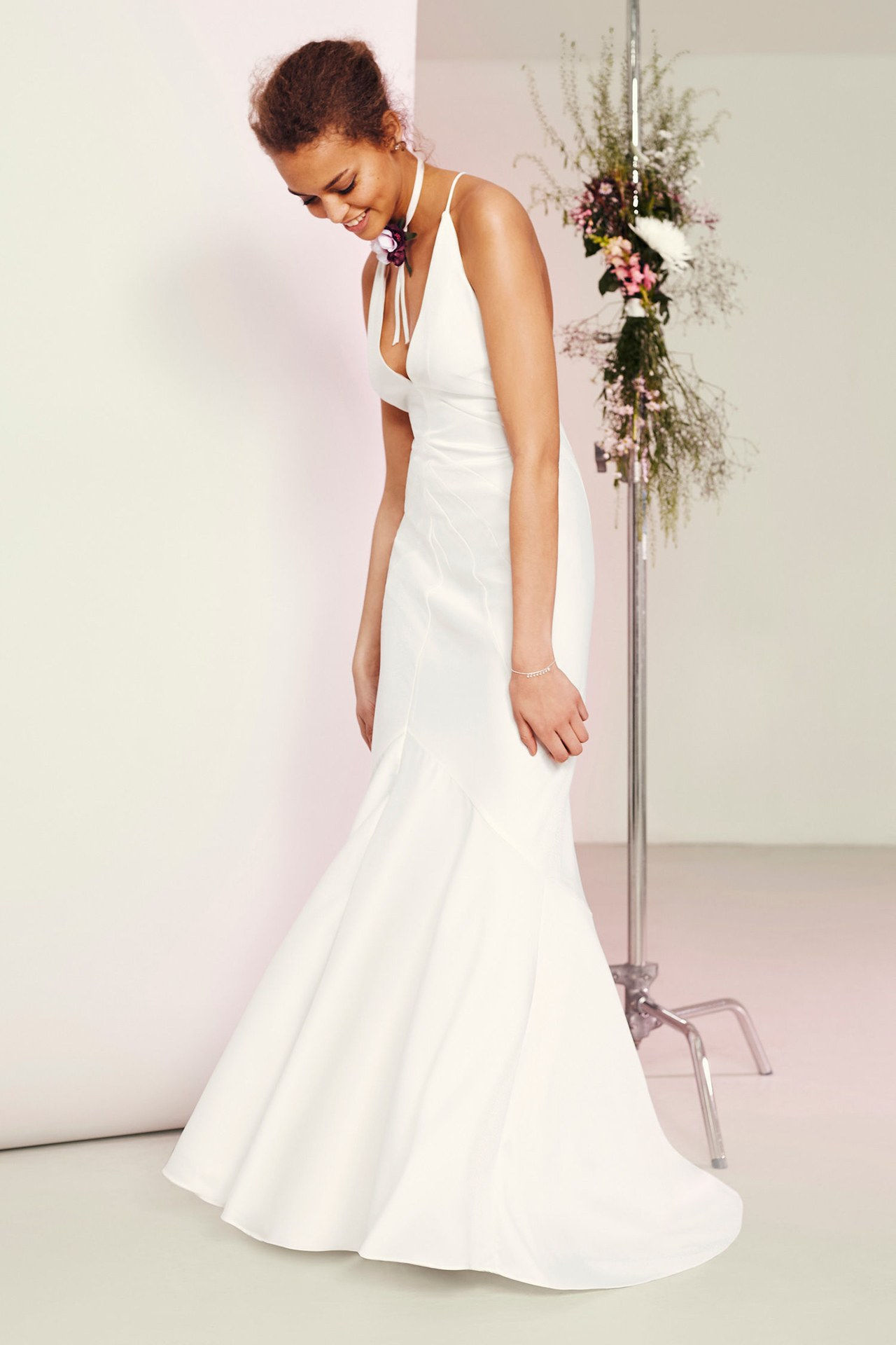Asos bridal wedding dresses fishtail