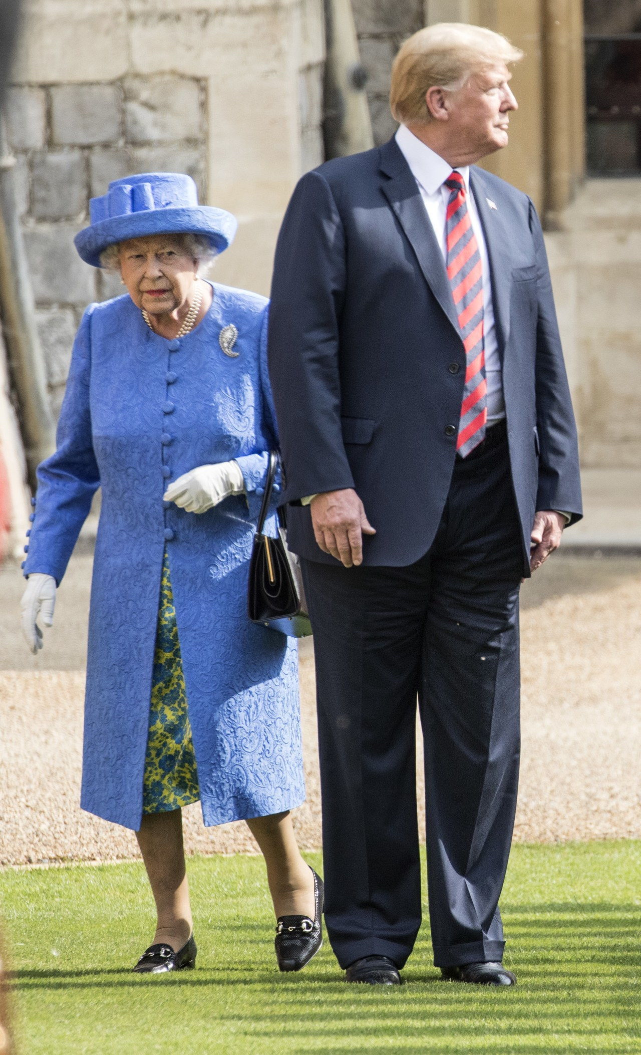 Trump And Queen Elizabeth II 2