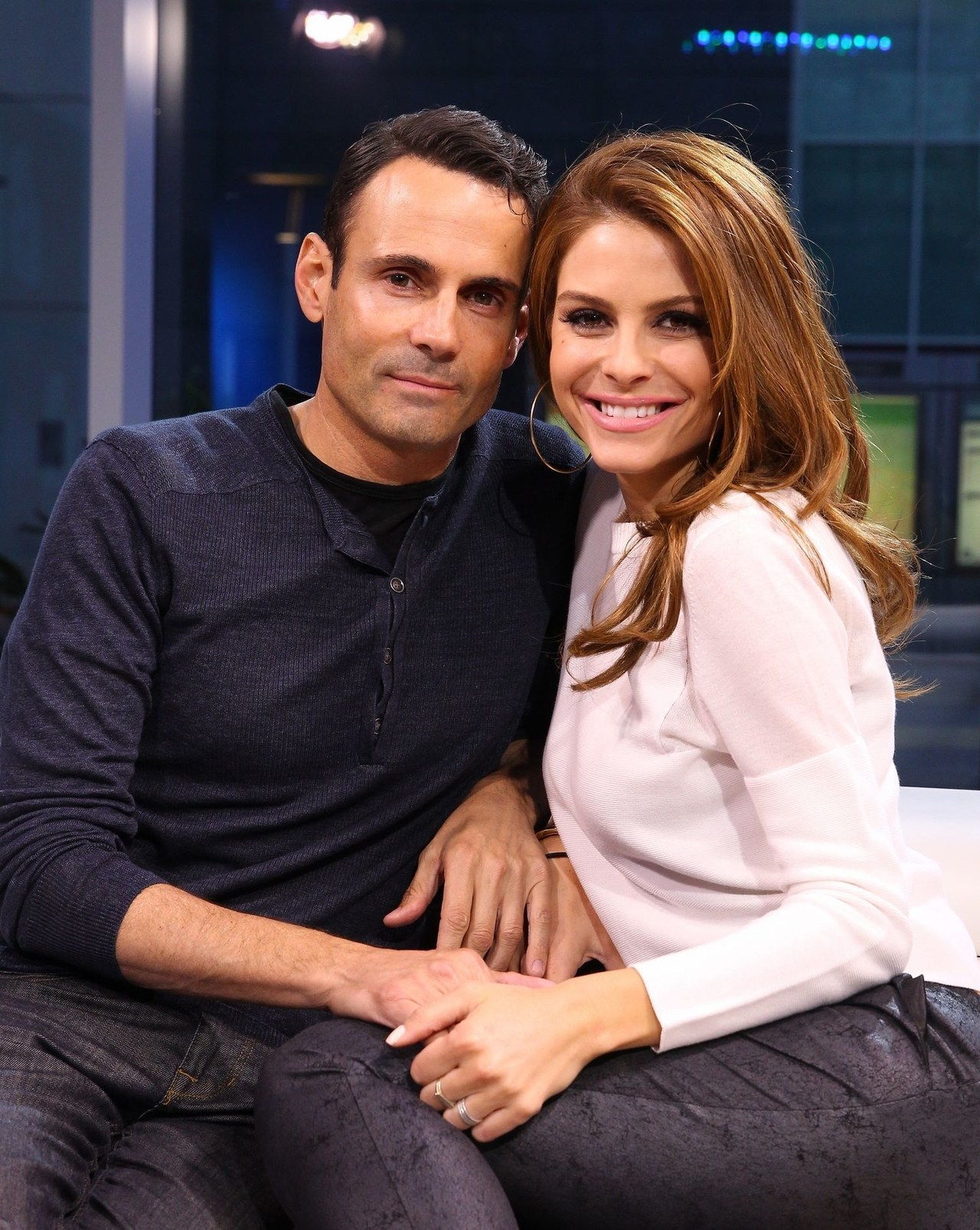 01 Maria Menounos engagement ring 0312 getty