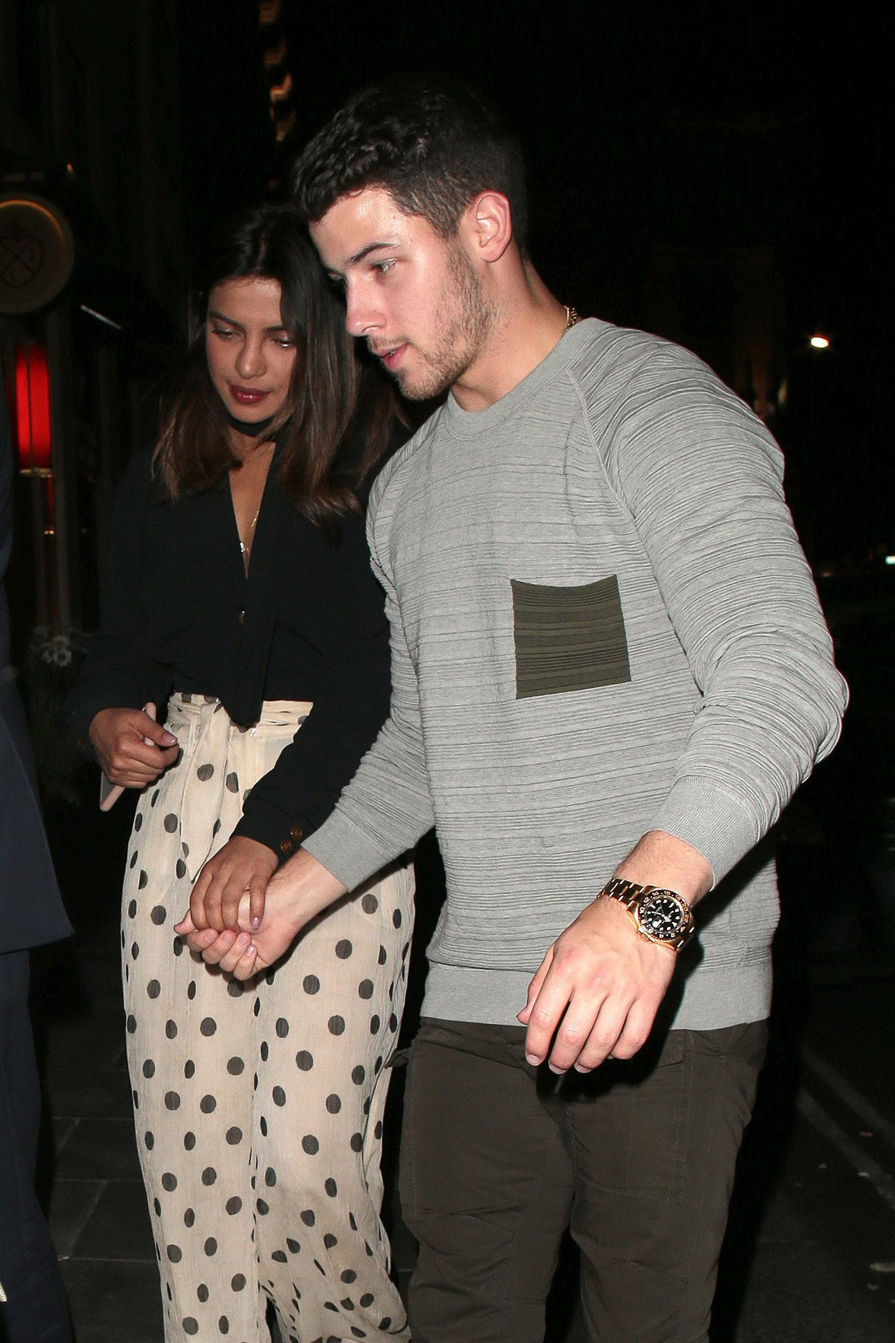 Nick Jonas Celebrates Priyanka Chopra's Birthday With Date Night in London 1