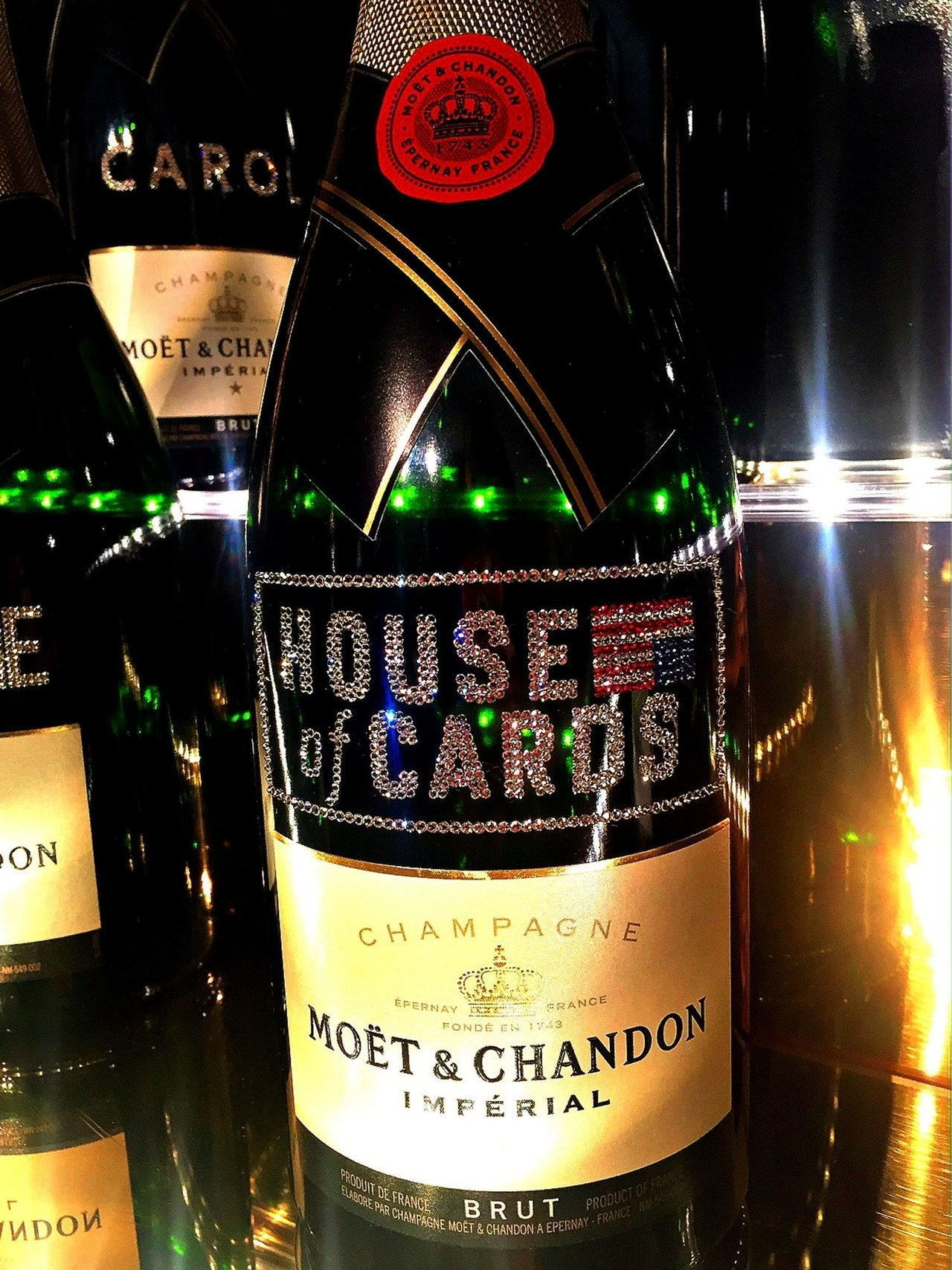 مويت and chandon champagne