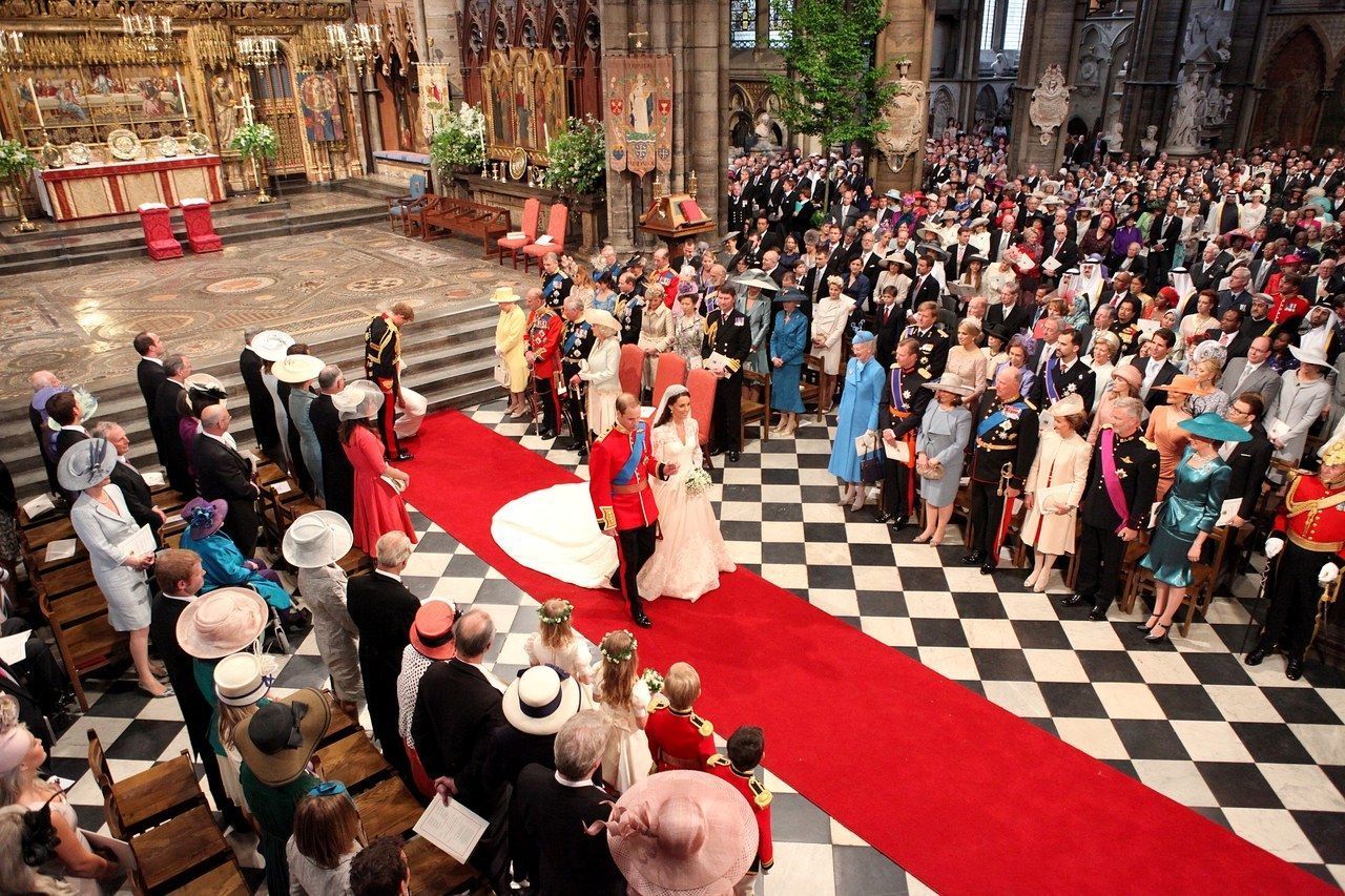 Real Wedding - The Wedding Ceremony Takes Place Inside Westminster Abbey