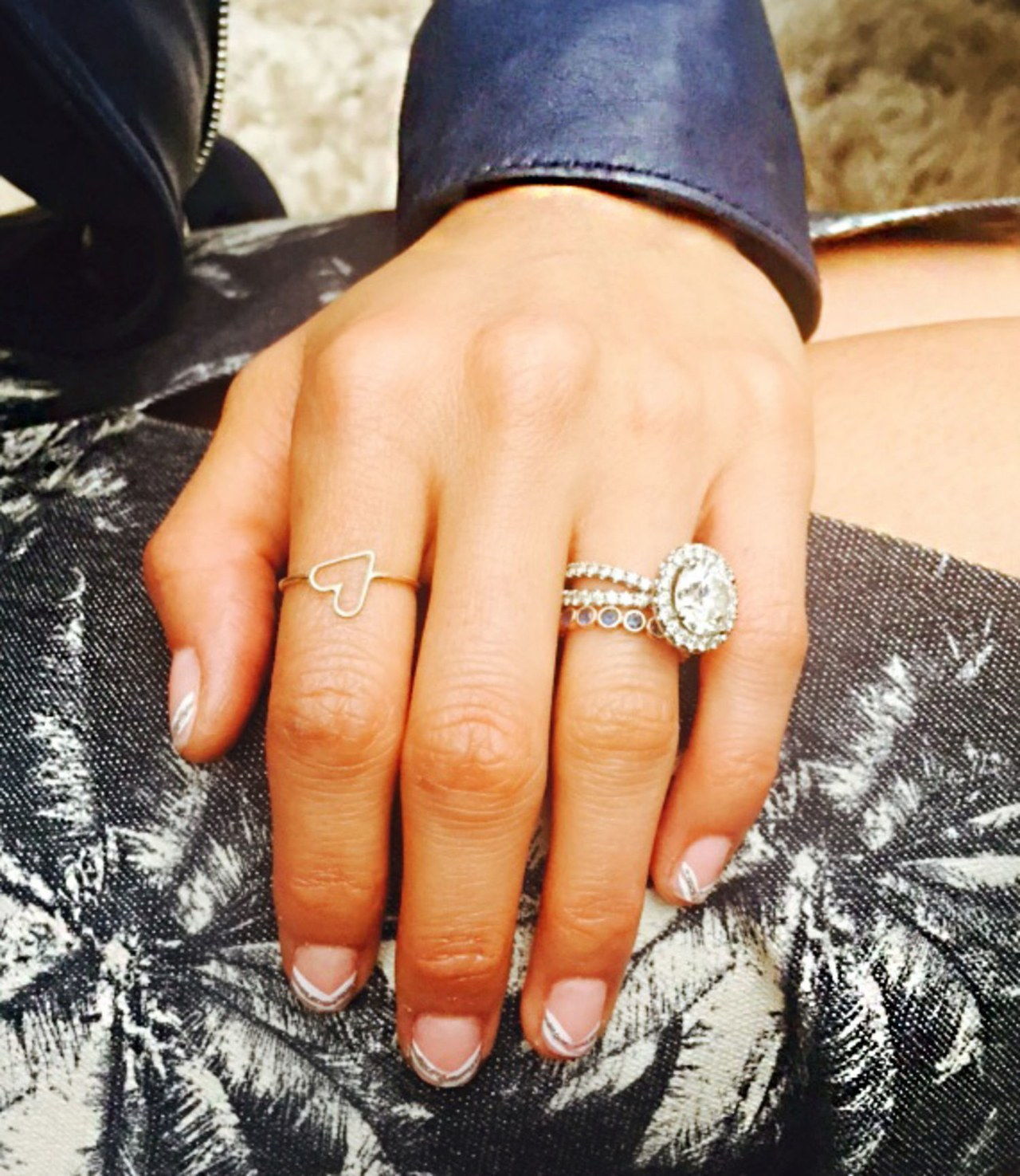 Jamie chung engagement ring
