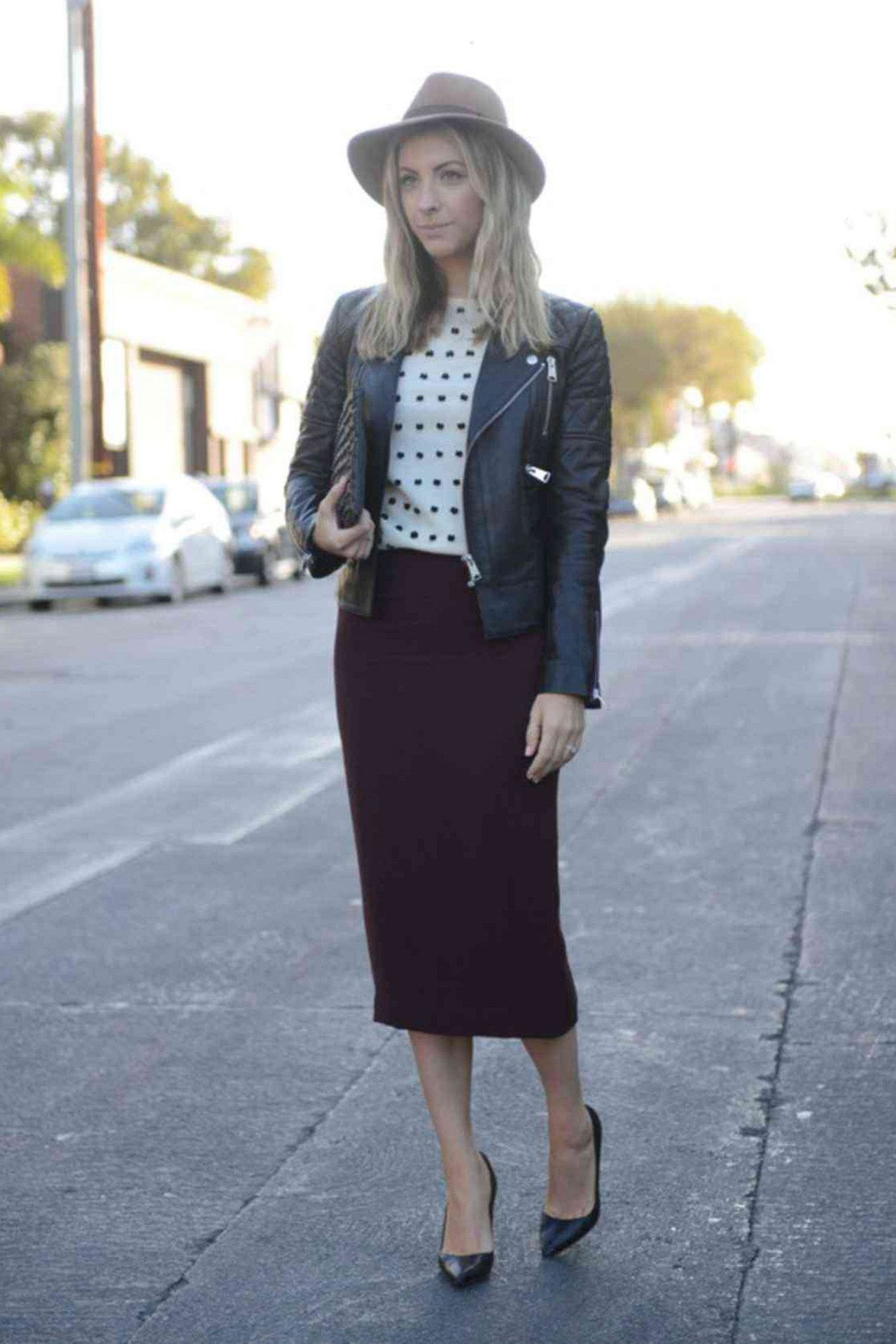 work office outfit pencil skirt cupcakes cashmere
