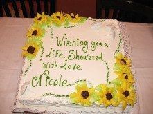 0617 sunflower sheet cake we