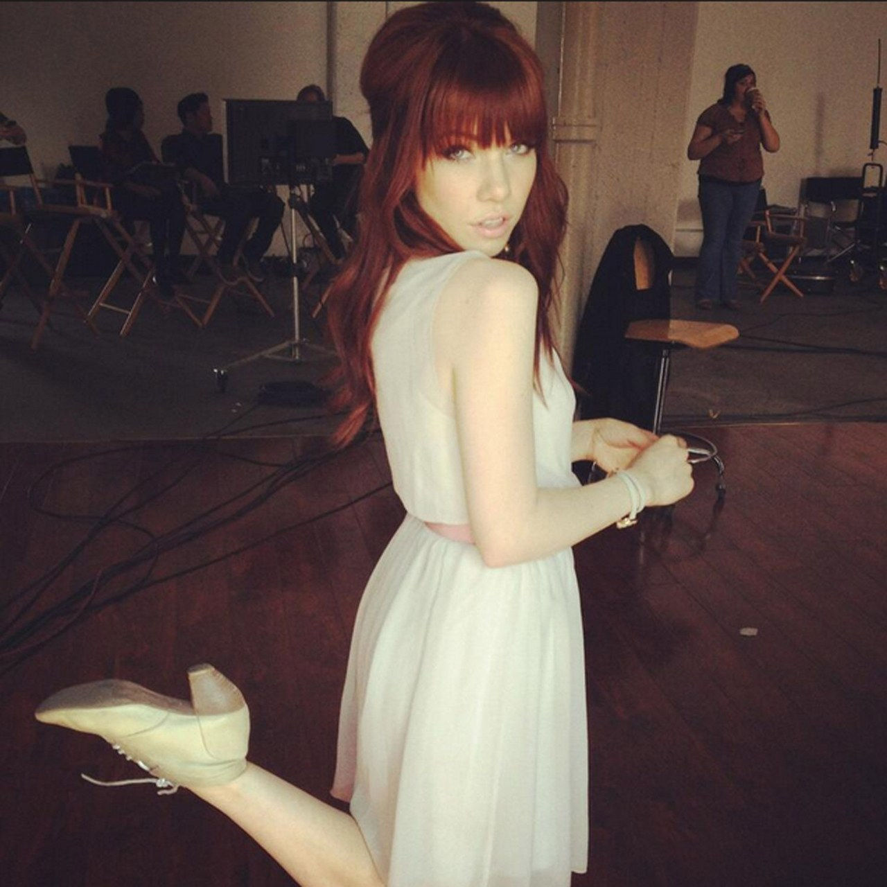 Carly rae jepsen red hair color