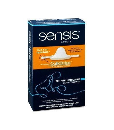 1108 sex sensis condoms box sm