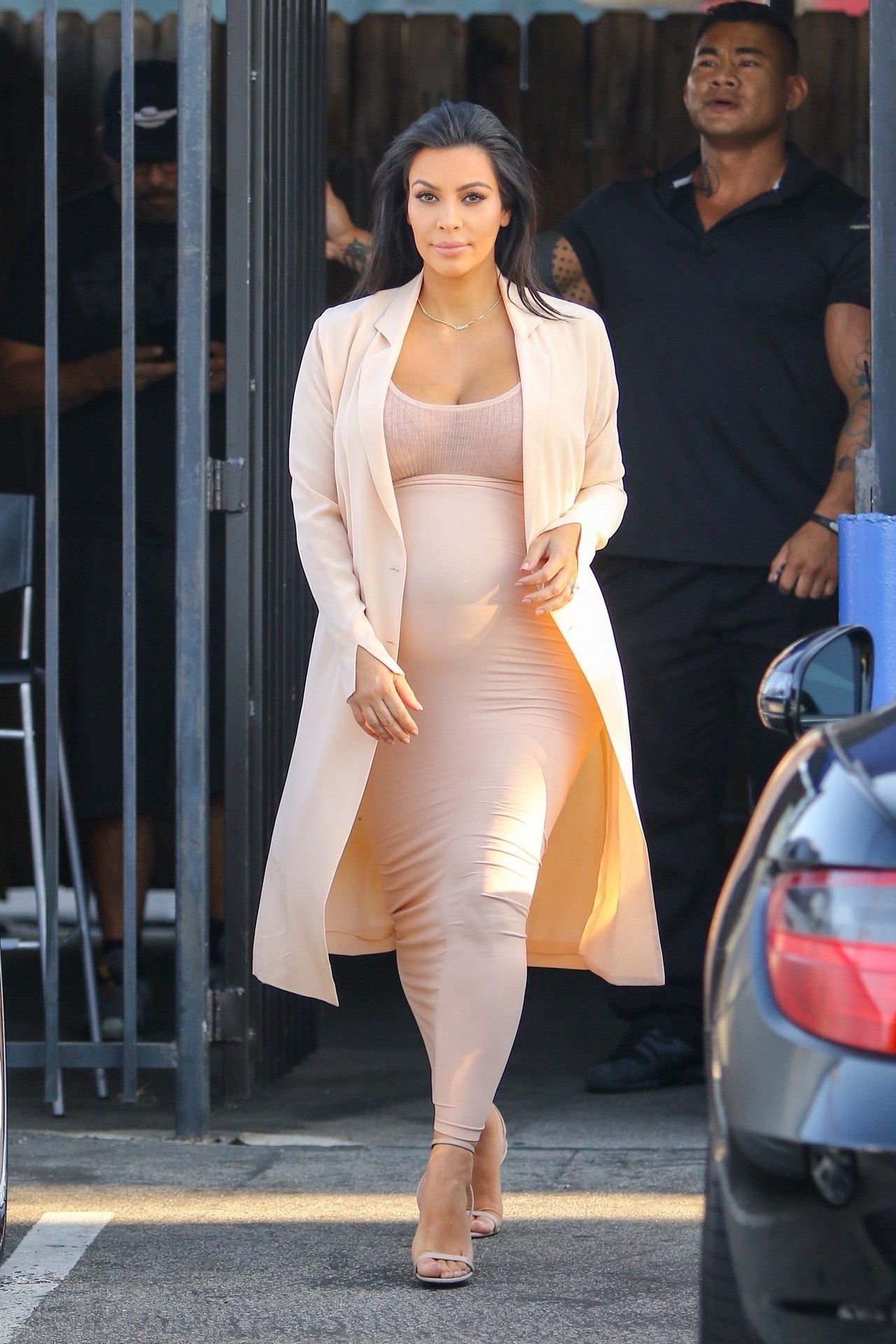 kim kardashian west nude outfit september 2015