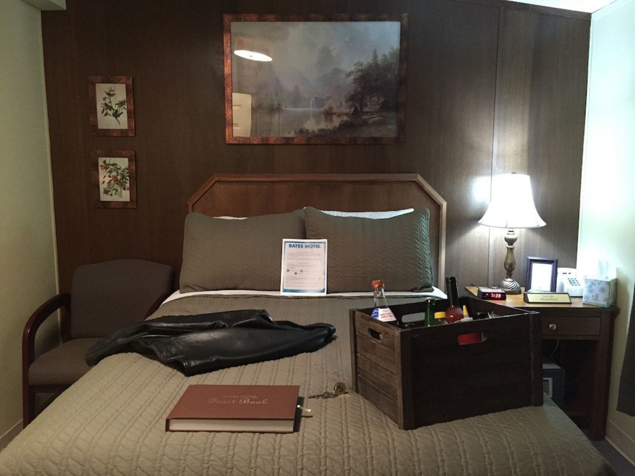 Bates motel sxsw room interior